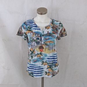 Knit Chic Resort T-shirt, Small